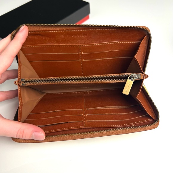 Celine Long Zip Around Wallet With Box - Picture 8 of 9